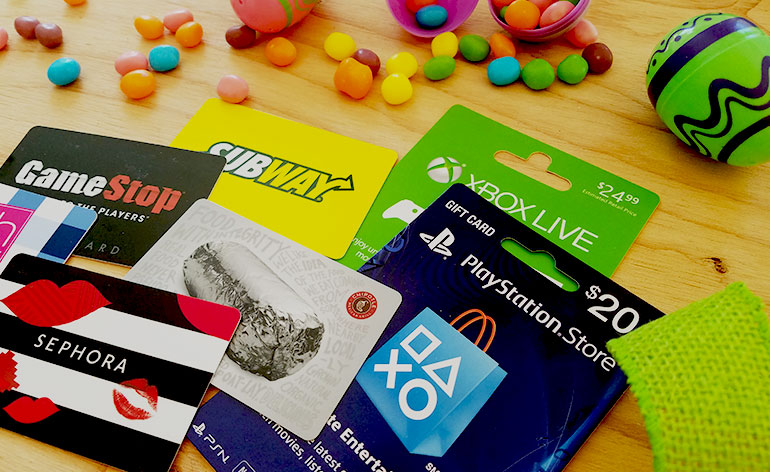 gift cards for teenage guys