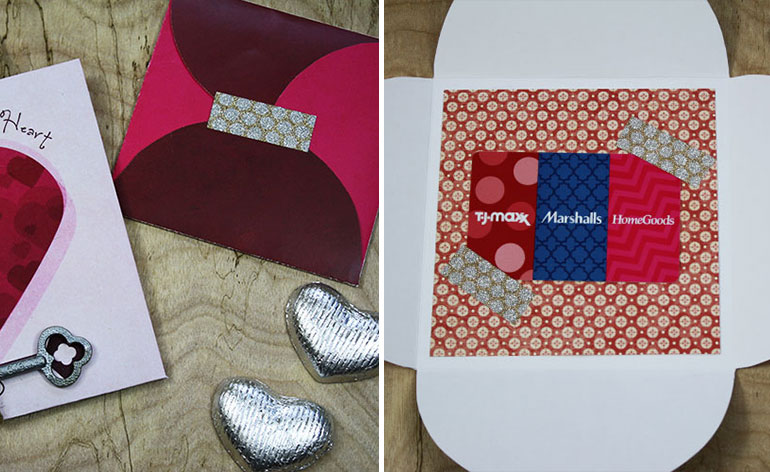 Make Your Own Christmas Gift Card Holder