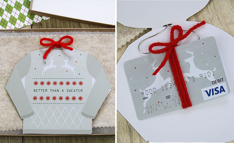 Book-Shaped Gift Card Holder 