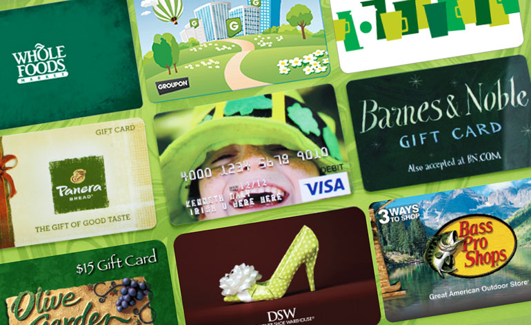 green gift cards