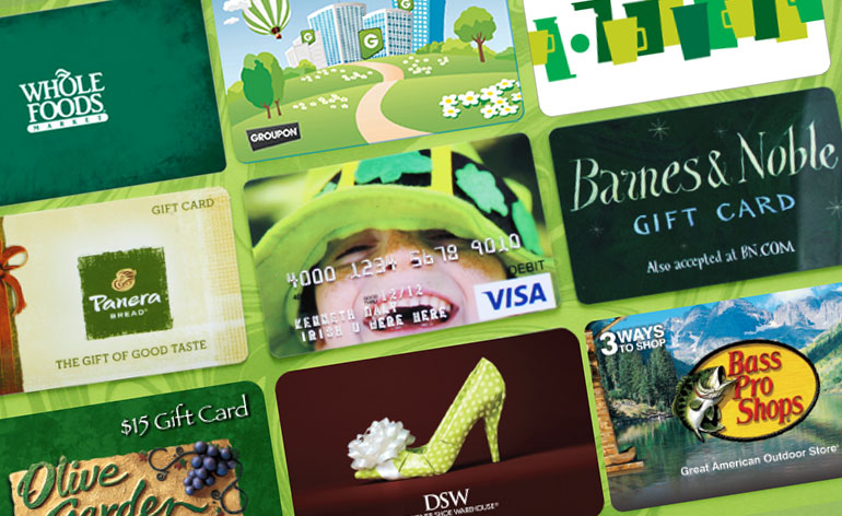 17 Green Gift Cards For St Patrick S Day Gcg